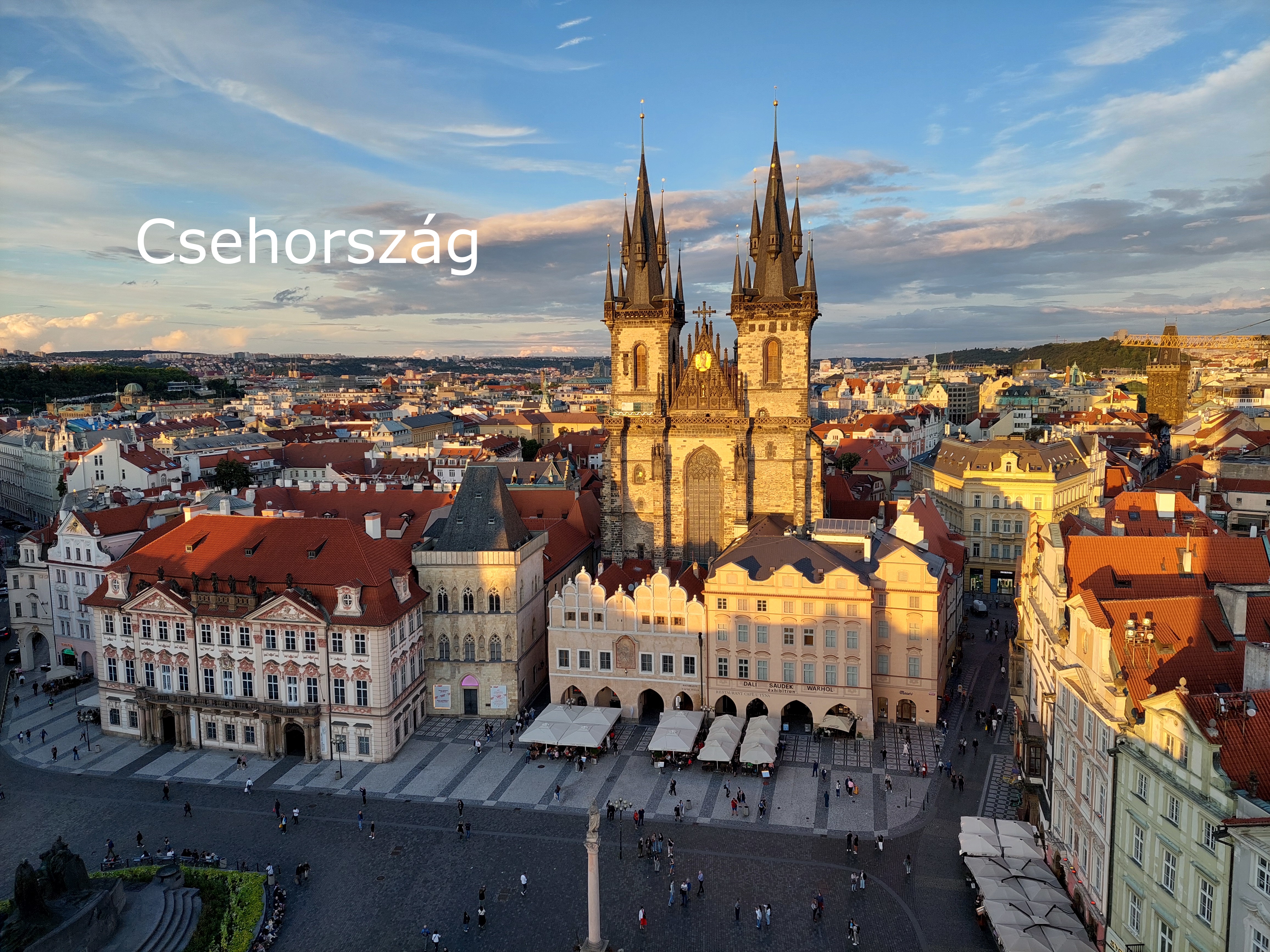 Prága, Arany-utcácska, Károly-híd, Óváros tér, Szt. Vitus Székesegyház, Csehország