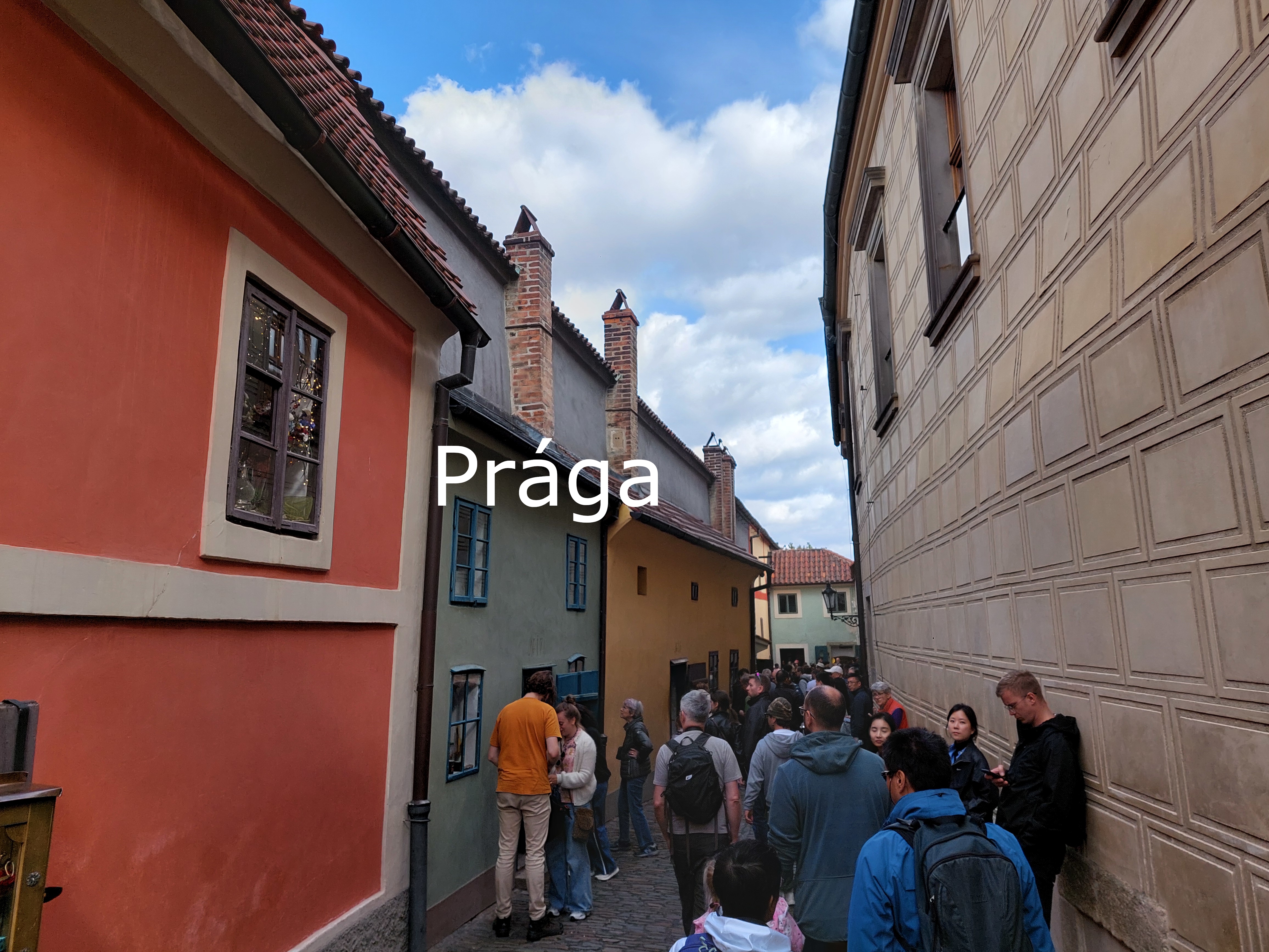 Prága Arany-utcácska