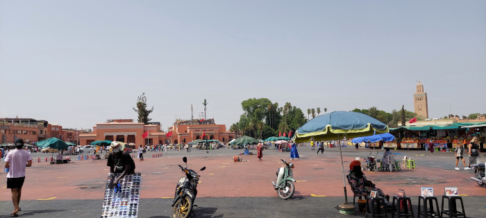 Jemaa el Fna tér