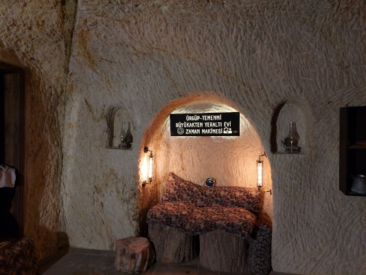 Ürgüp Barlanglakásmúzeum Ürgüp Büyükakten Yeraltı Evi Müzesi Törökország
