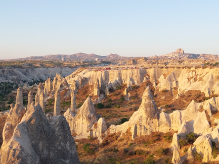 Love Valley view Cappadocia Turkey