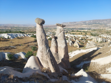 Three Beauties Rock Cappadocia Turkey